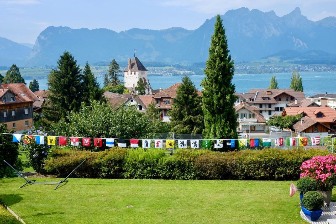 Apartamento Chalet Oberhofen Am Thunersee Exterior foto